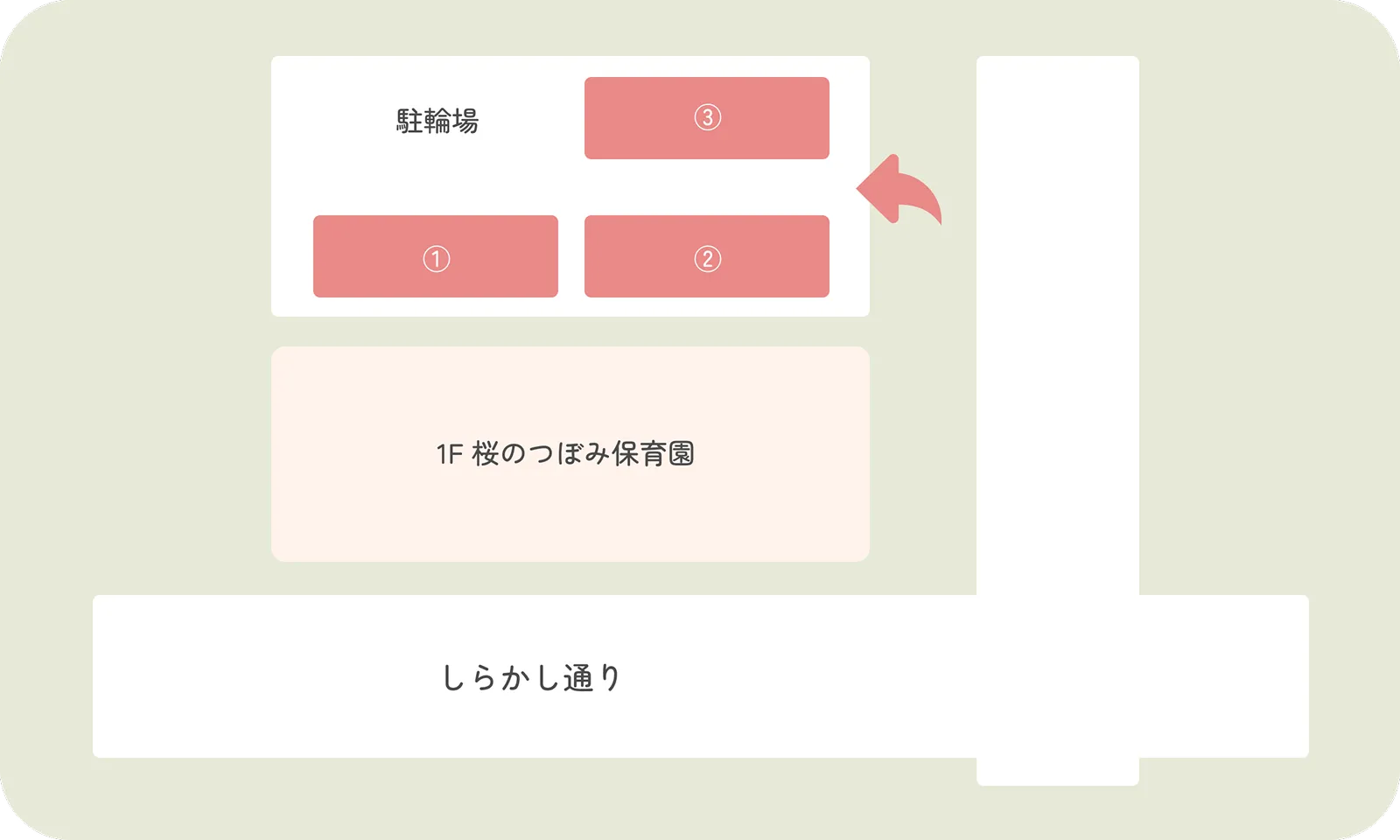 駐車場の図